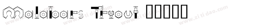 Malabars Tryout字体转换